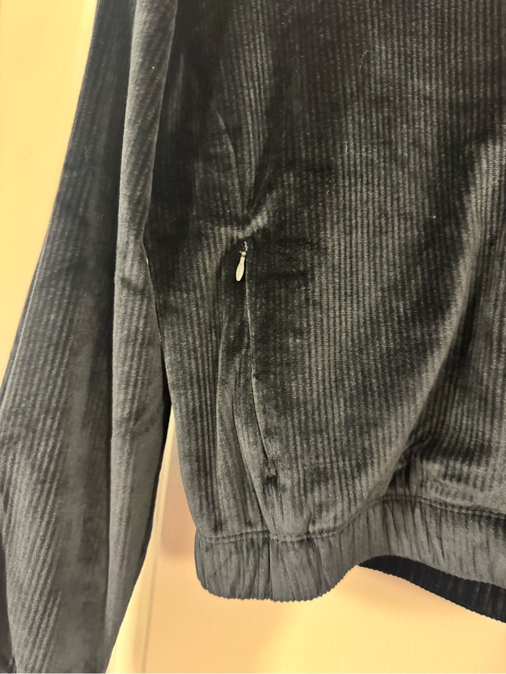 Victoria's Secret Black Ribbed Velour Loungewear Matching Set - Picture 15 of 16